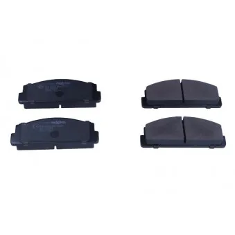 Jeu de 4 plaquettes de frein avant MAXGEAR 19-3068