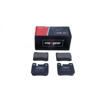 Jeu de 4 plaquettes de frein arrière MAXGEAR 19-3101