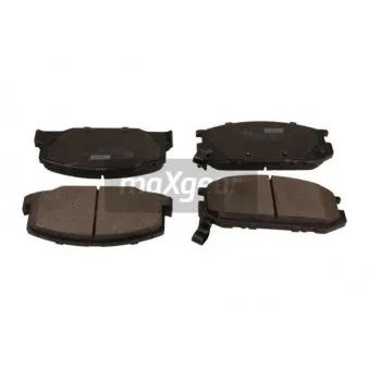 Jeu de 4 plaquettes de frein avant MAXGEAR 19-3121