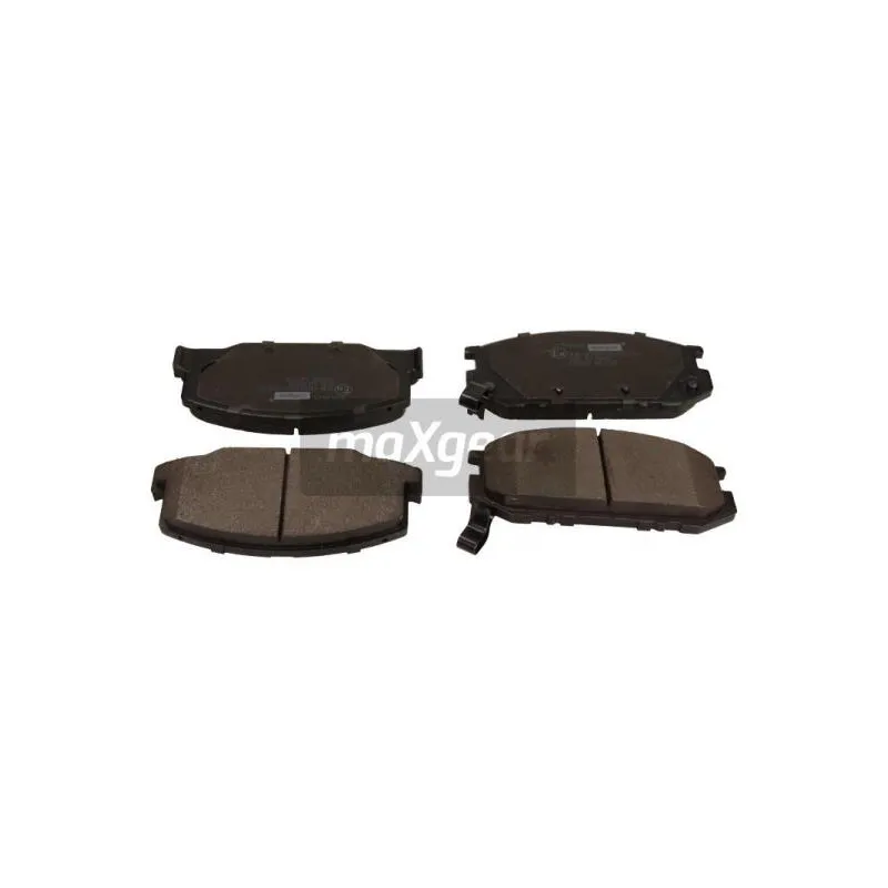 Jeu de 4 plaquettes de frein avant MAXGEAR 19-3121