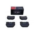 Jeu de 4 plaquettes de frein arrière MAXGEAR 19-3133 - Visuel 2