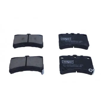 Jeu de 4 plaquettes de frein avant MAXGEAR 19-3135