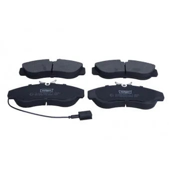 Jeu de 4 plaquettes de frein arrière MAXGEAR 19-3138