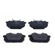 Jeu de 4 plaquettes de frein arrière MAXGEAR 19-3171 - Visuel 1