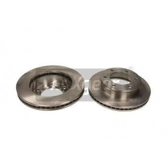 Jeu de 2 disques de frein avant MAXGEAR 19-3341