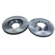 Jeu de 2 disques de frein avant MAXGEAR 19-3345 - Visuel 1