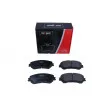 Jeu de 4 plaquettes de frein avant MAXGEAR 19-3364 - Visuel 2