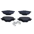 Jeu de 4 plaquettes de frein arrière MAXGEAR 19-3366 - Visuel 1