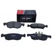 Jeu de 4 plaquettes de frein avant MAXGEAR 19-3368 - Visuel 2