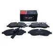 Jeu de 4 plaquettes de frein avant MAXGEAR 19-3370 - Visuel 2