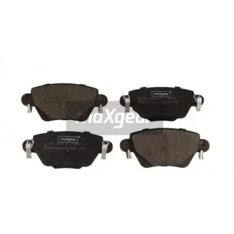 Jeu de 4 plaquettes de frein arrière MAXGEAR 19-3371