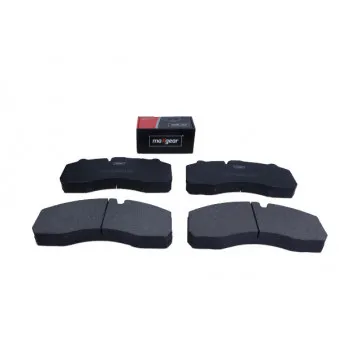 Jeu de 4 plaquettes de frein avant MAXGEAR