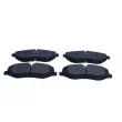 Jeu de 4 plaquettes de frein avant MAXGEAR 19-3373 - Visuel 1