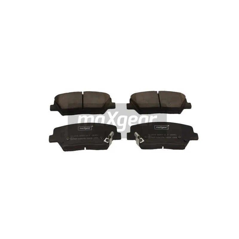 Jeu de 4 plaquettes de frein avant MAXGEAR 19-3378