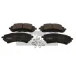 Jeu de 4 plaquettes de frein avant MAXGEAR 19-3383 - Visuel 1