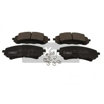Jeu de 4 plaquettes de frein avant MAXGEAR 19-3383