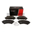 Jeu de 4 plaquettes de frein avant MAXGEAR 19-3383 - Visuel 2