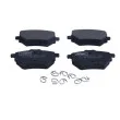 Jeu de 4 plaquettes de frein arrière MAXGEAR 19-3385 - Visuel 1