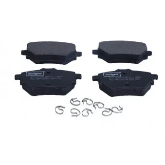 Jeu de 4 plaquettes de frein arrière MAXGEAR 19-3385