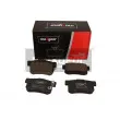 Jeu de 4 plaquettes de frein arrière MAXGEAR 19-3387 - Visuel 2