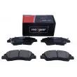 Jeu de 4 plaquettes de frein avant MAXGEAR 19-3389 - Visuel 2