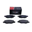 Jeu de 4 plaquettes de frein avant MAXGEAR 19-3392 - Visuel 1
