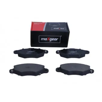 Jeu de 4 plaquettes de frein avant MAXGEAR 19-3392