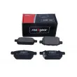 Jeu de 4 plaquettes de frein arrière MAXGEAR 19-3396 - Visuel 2