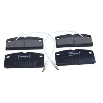 Jeu de 4 plaquettes de frein avant MAXGEAR