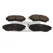 Jeu de 4 plaquettes de frein avant MAXGEAR 19-3400 - Visuel 1