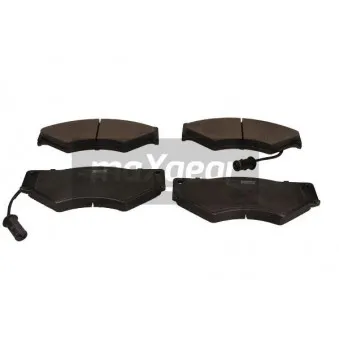 Jeu de 4 plaquettes de frein avant MAXGEAR 19-3402