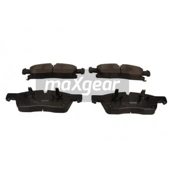 Jeu de 4 plaquettes de frein avant MAXGEAR 19-3403