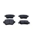Jeu de 4 plaquettes de frein arrière MAXGEAR 19-3407 - Visuel 2