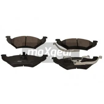 Jeu de 4 plaquettes de frein arrière MAXGEAR 19-3408