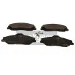 Jeu de 4 plaquettes de frein avant MAXGEAR 19-3409 - Visuel 1