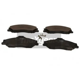 Jeu de 4 plaquettes de frein avant MAXGEAR 19-3409
