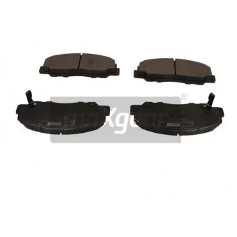 Jeu de 4 plaquettes de frein avant MAXGEAR 19-3411