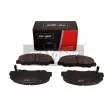 Jeu de 4 plaquettes de frein avant MAXGEAR 19-3411 - Visuel 2