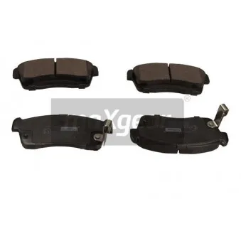 Jeu de 4 plaquettes de frein avant MAXGEAR 19-3414
