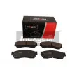 Jeu de 4 plaquettes de frein avant MAXGEAR 19-3417 - Visuel 2
