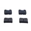 Jeu de 4 plaquettes de frein arrière MAXGEAR 19-3418 - Visuel 1