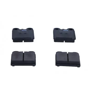 Jeu de 4 plaquettes de frein arrière MAXGEAR 19-3418
