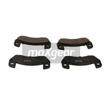 Jeu de 4 plaquettes de frein arrière MAXGEAR 19-3419