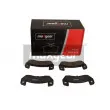 Jeu de 4 plaquettes de frein arrière MAXGEAR 19-3419 - Visuel 2