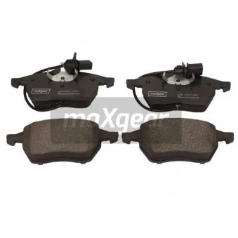 Jeu de 4 plaquettes de frein avant MAXGEAR 19-3457