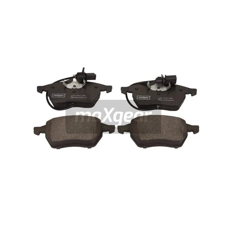 Jeu de 4 plaquettes de frein avant MAXGEAR 19-3457