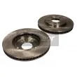 Jeu de 2 disques de frein avant MAXGEAR 19-3509 - Visuel 2