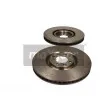 Jeu de 2 disques de frein arrière MAXGEAR 19-3521 - Visuel 1