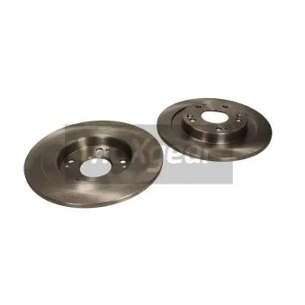 Jeu de 2 disques de frein arrière MAXGEAR 19-3553