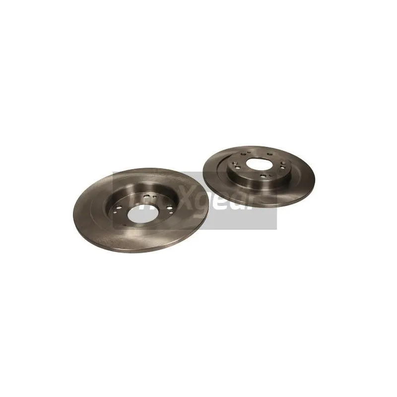 Jeu de 2 disques de frein arrière MAXGEAR 19-3553